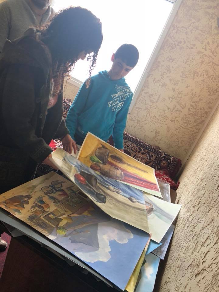 Le génie de 15 ans qui peint Gumri