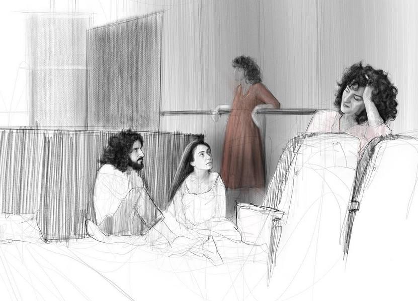 Reprise de l'atelier d'Art dramatique bilingue - Nounée Gharibian et Arman Saribekyan entrent en scène 