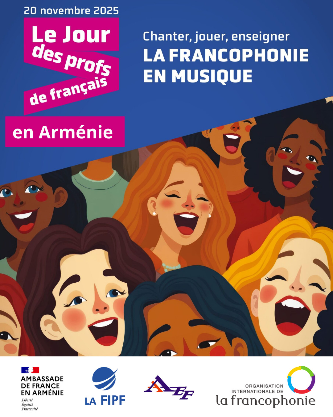 Septième édition de la Journée Internationale des Professeurs de Français en Arménie