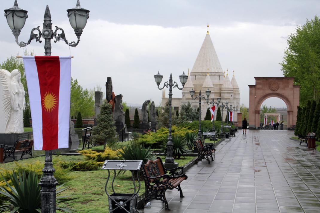 Temple yezidi Quba Mere Diwanese, Aknalij, Arménie © Olivier Merlet