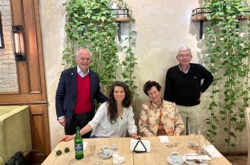 Dario Bondilfi, Anahit Minassian, Monique Bondolfi, Michel Menny. Lucile Montariol est absente.