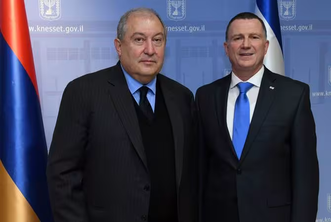 Le président Armen Sargsyan soulève la question de la reconnaissance du génocide arménien par la Knesset en Israël