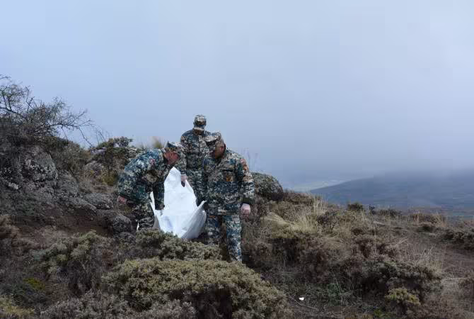 Les corps de 3330 militaires Arméniens tués lors de la guerre ont subi un examen médico-légal