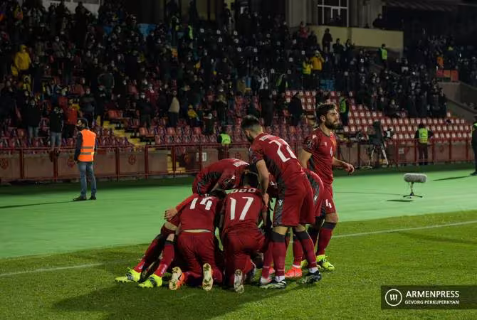 L’Arménie s’impose 2-0 face à l’Islande