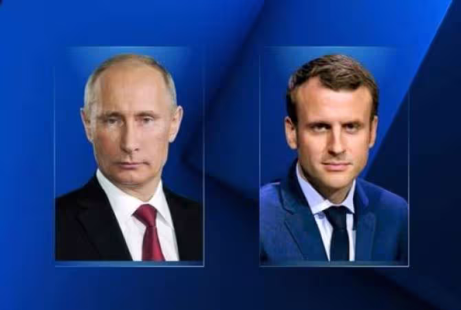 Poutine et Macron ont convenu de prendre des initiatives concrètes sur le conflit du Haut- Karabakh