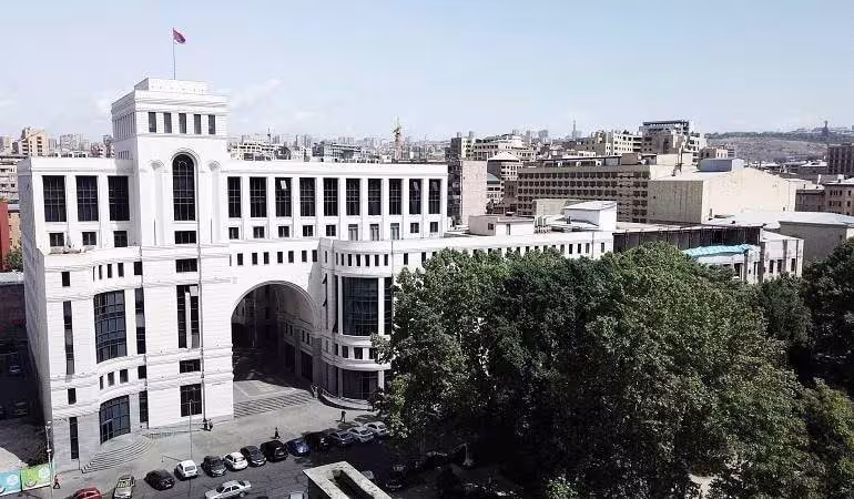 Déclaration du Ministère arménien des Affaires étrangères