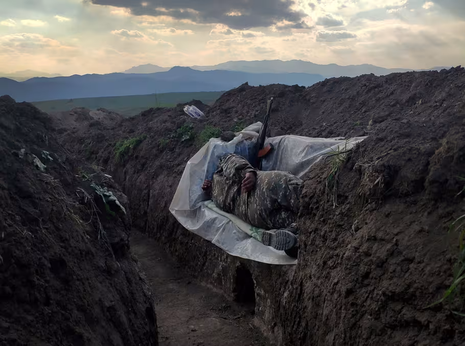 Le « Soldat endormi » de la guerre d'Artsakh, récompensé par World Press Photo