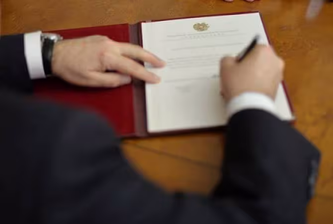 La nouvelle structure du gouvernement arménien  