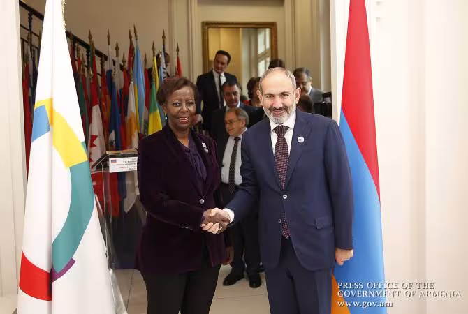 Rencontre entre le Premier ministre de la République d’Arménie et la Secrétaire générale de l'OIF