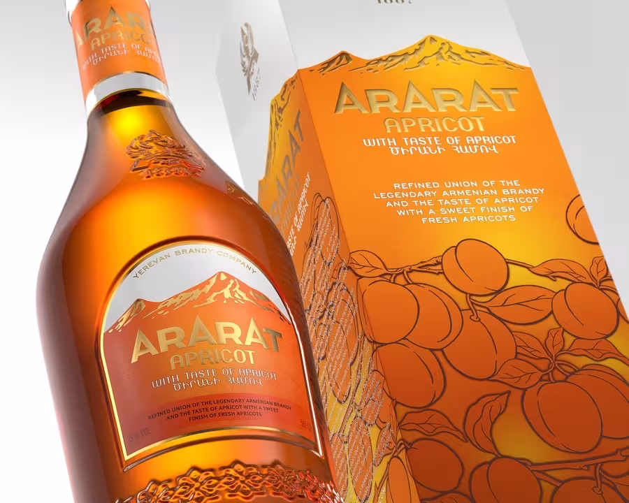 Les deux symboles d’Arménie dans le produit innovant d’ARARAT