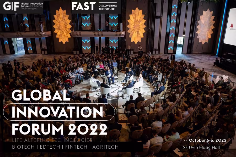 Forum global de l'innovation : les leaders mondiaux de la Hi-Tech à Erevan