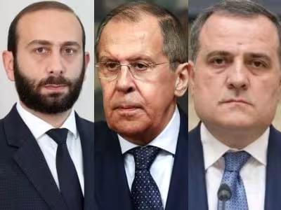 Réunion des ministres des Affaires étrangères arménien, russe et azerbaidjanais à Astana
